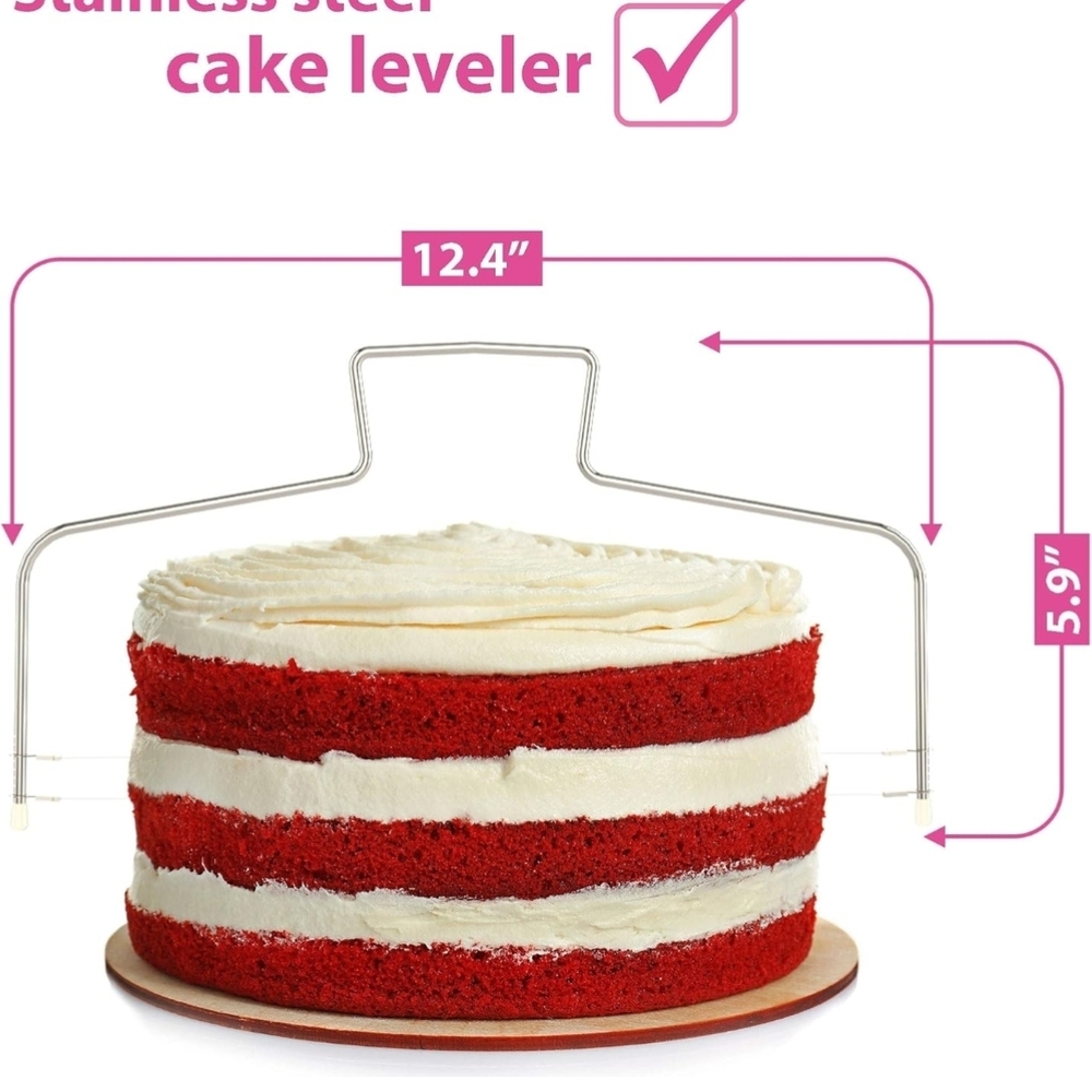 Cake Decorating Set with Turntable and Tips - Picture 7 of 10
